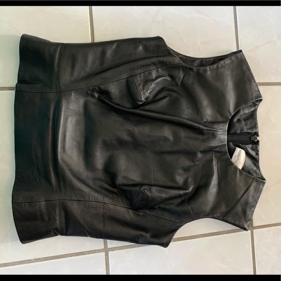 Newport News Tops - SOLD!!’Newport News leather top